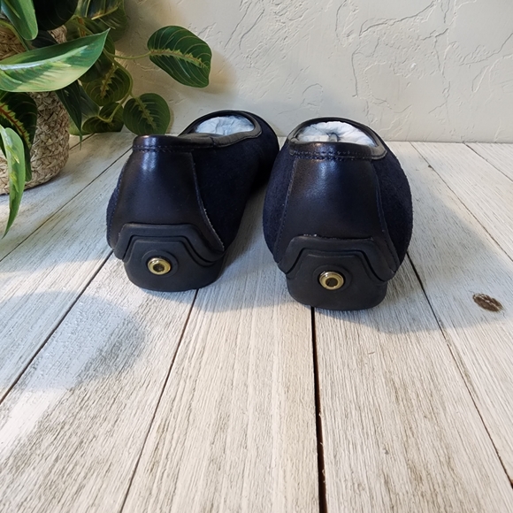 Pluggz Isis Navy Suede Ballet Flats NIB Size 6 - Picture 8 of 14